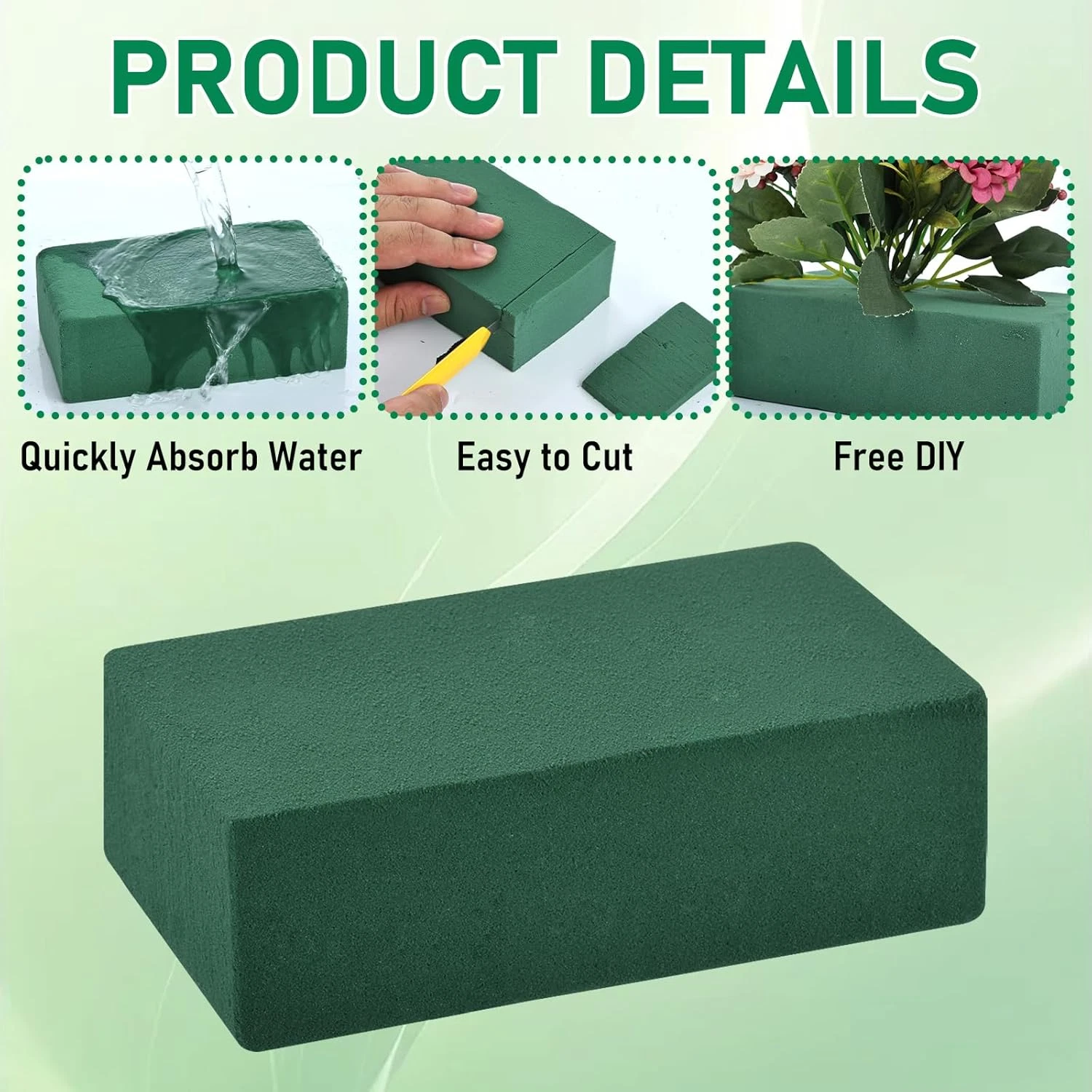 Flower foam blocks of fresh an - Floral Foam Oasis review and price