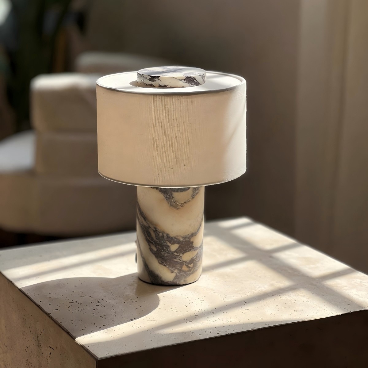 Marble bedside lamp touch char - B & J Florist Supply Linwood review and price