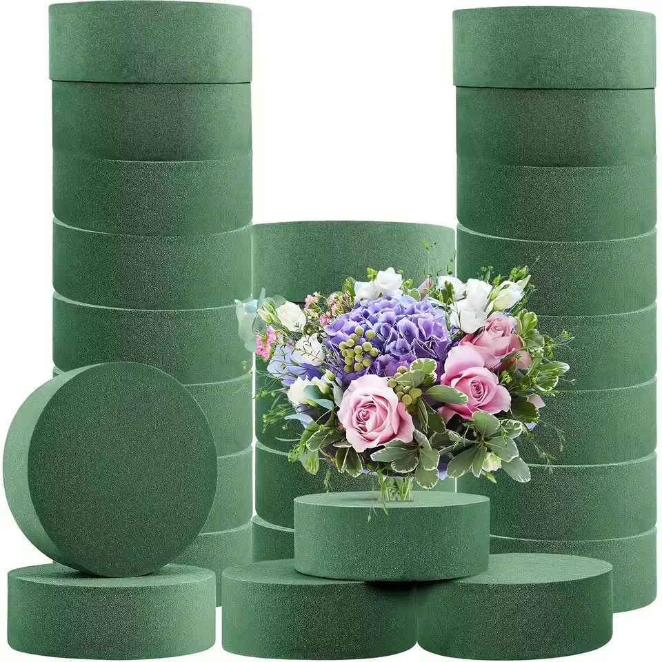 6PCS Green Floral Foam Round F - Floral Foam Oasis review and price
