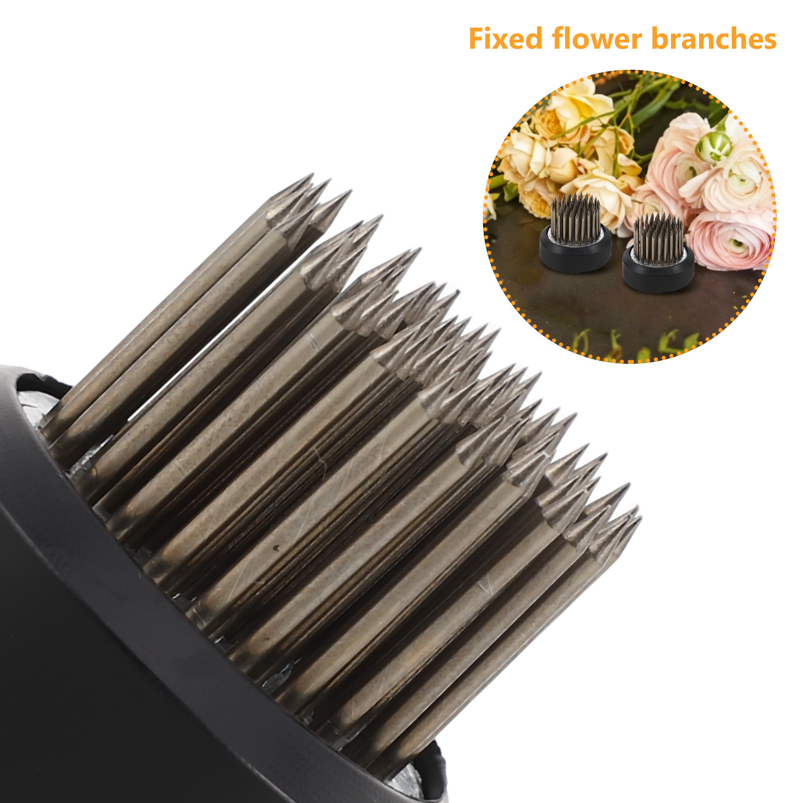 2Pcs Stainless Steel Flower Fr - Flower Frog Pin review and price