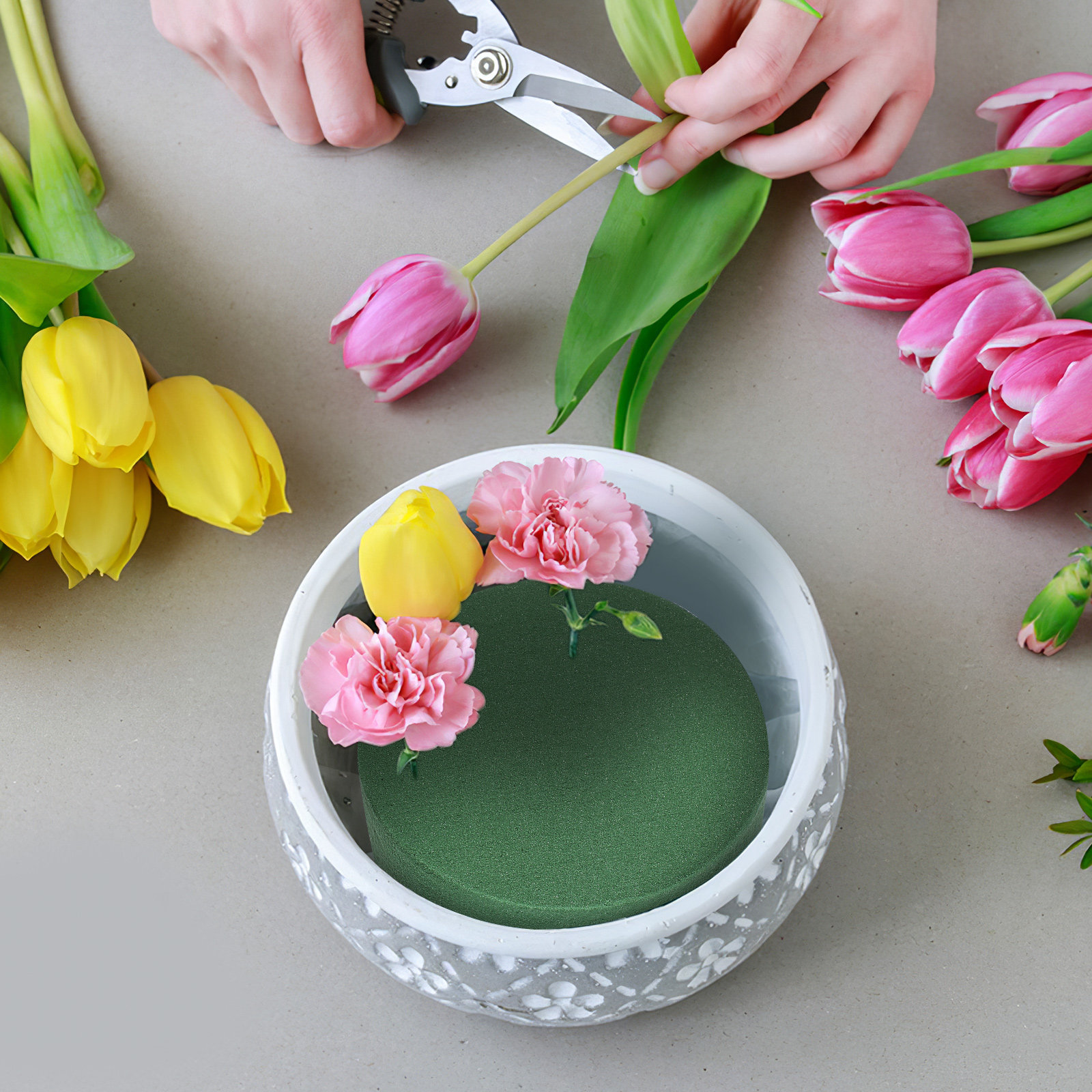 4Pcs Florist Foam Flower Mud A - The Florist Supply review and price