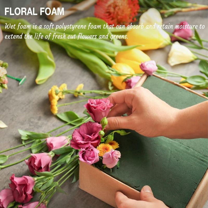 Green Floral Foam Block DIY Fl - Floral Foam Oasis review and price