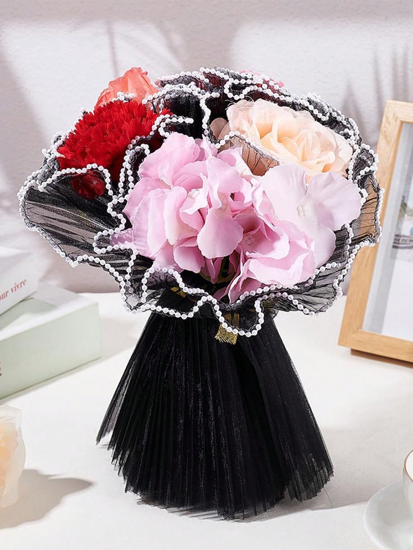 4Yards Faux Pearl Edge Flower  - The Florist Supply review and price