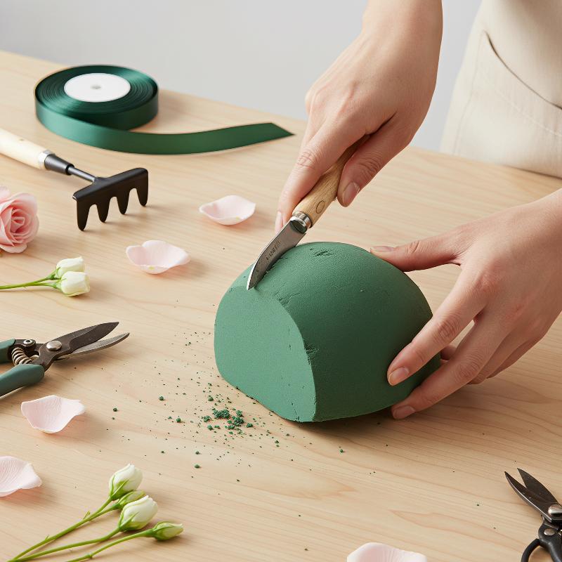 Green Floral Foam Half Ball Pr - Floral Foam Oasis review and price