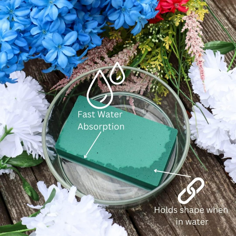 Square Floral Foam Blocks Cutt - Floral Foam Oasis review and price