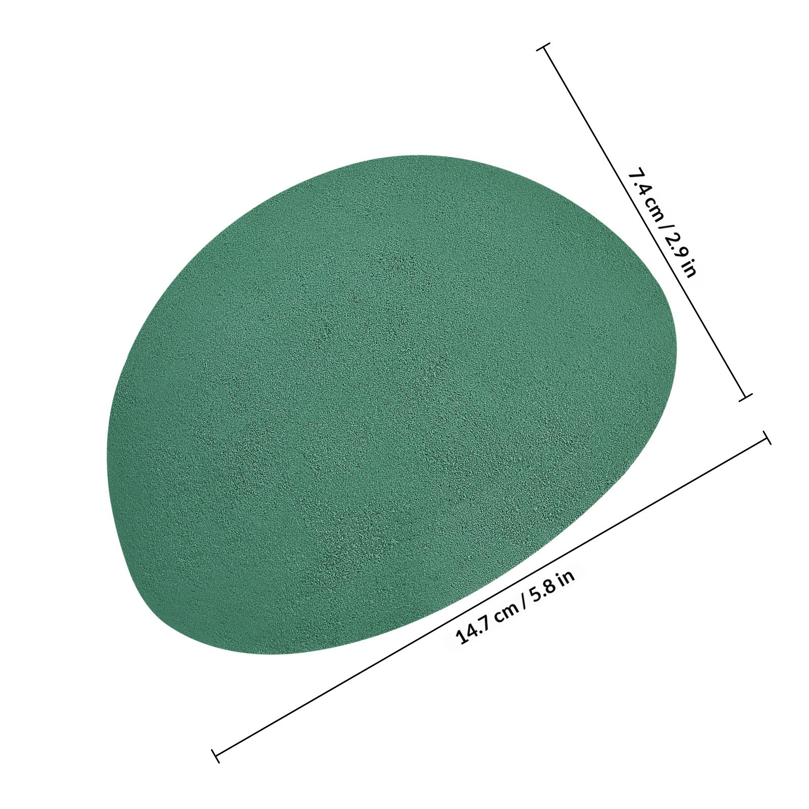 2Pcs Green Half Round Floral D - Floral Foam Oasis review and price